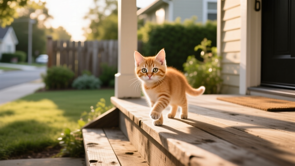 How to Take Care of Kitten Outdoor Survival: 7 Non-Negotiable Steps Vets Say Most Owners Skip (That Cause 83% of First-Week Losses)