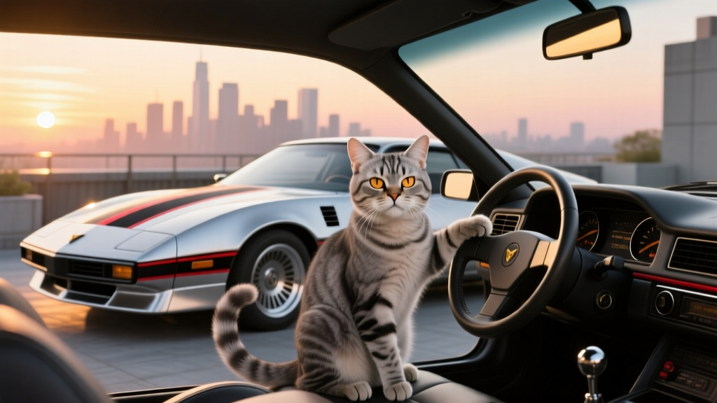 What Model Car Is KITT for Senior Cats? — Decoding Your Aging Cat’s ‘Personality Vehicle’: Why That Grumpy, Low-Fuel, High-Dignity Feline Might Be a Vintage Trans Am (Not a Tesla)