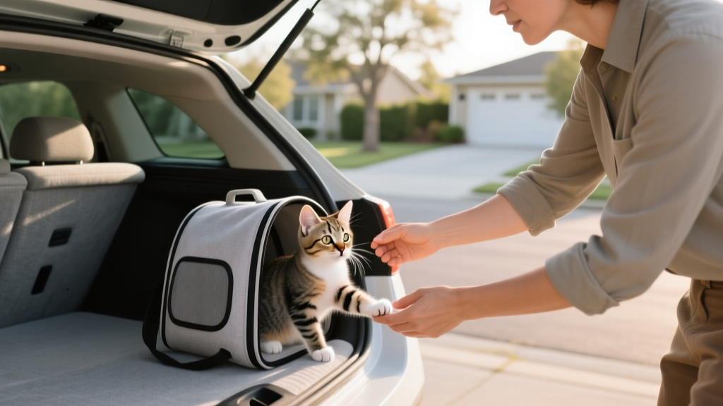 How to Get a Kitten Out of a Car Safely (Without Stress, Force, or Injury): A Step-by-Step Calm-First Protocol Used by Feline Behavior Specialists and Rescue Teams