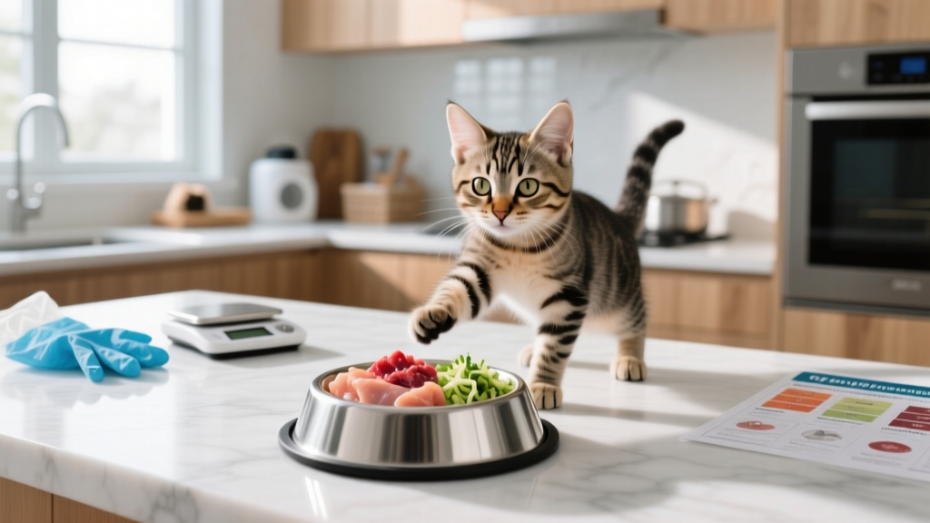 How to Take Care of Kitten Raw Food