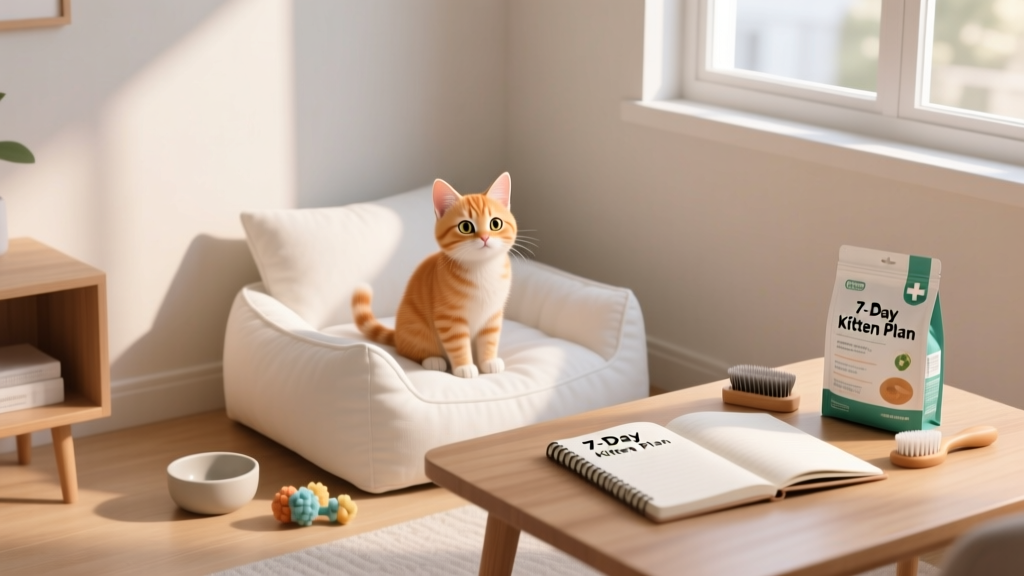 How to Take Care of a Kitten at Home: The 7-Day Vet-Approved Starter Plan (No Guesswork, No Guilt—Just Calm Confidence)