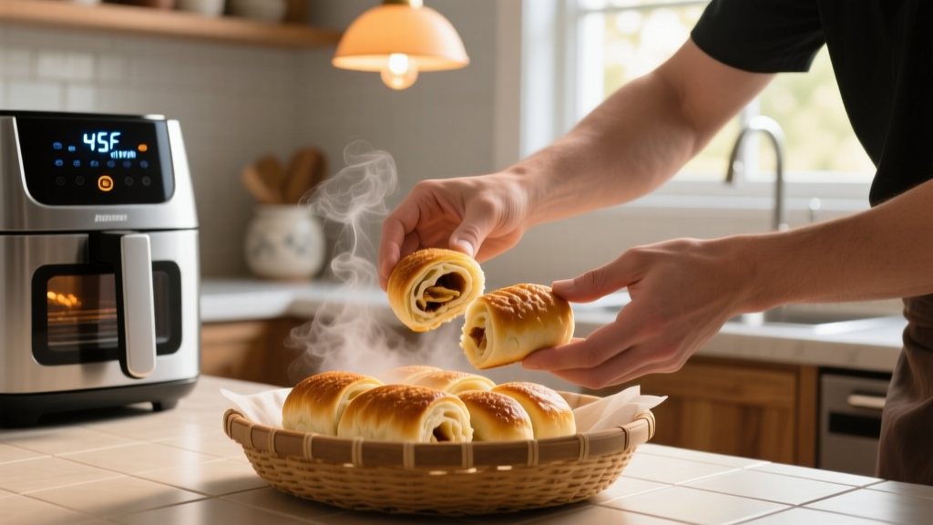 The 200°F 'Warm Hold' Trick for Air Fryer Rolls & Buns (K...