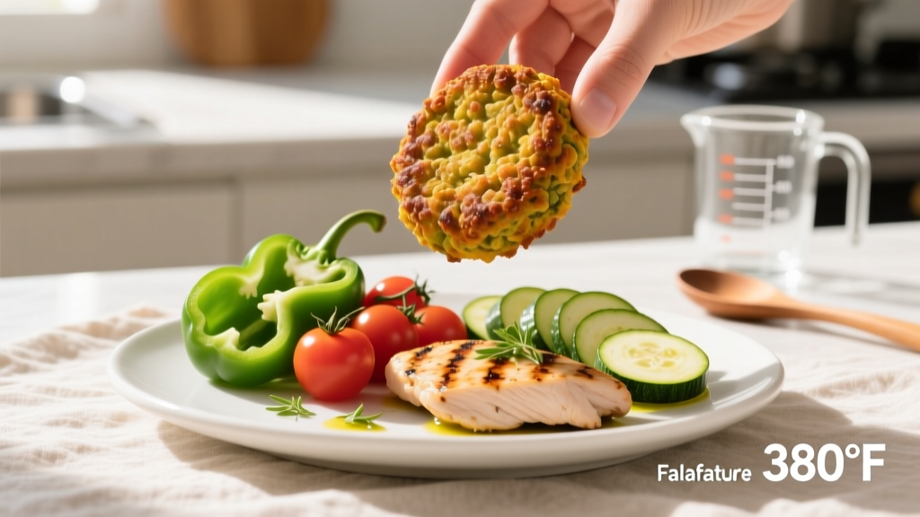 Air-Fried Falafel That Holds Its Shape: The 1-Hour Chille...