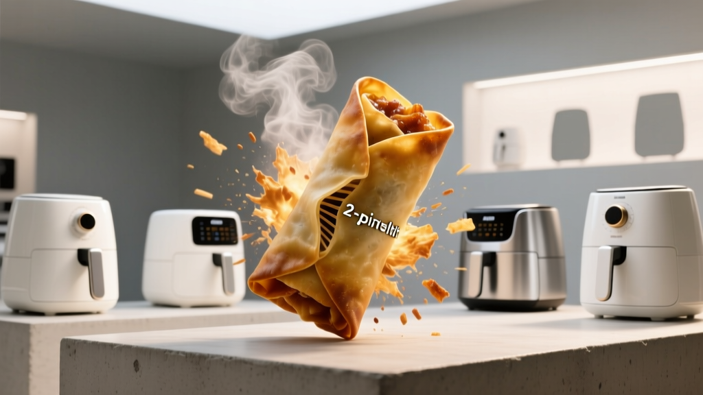 How to Air Fry Store-Bought Spring Rolls Without Explodin...