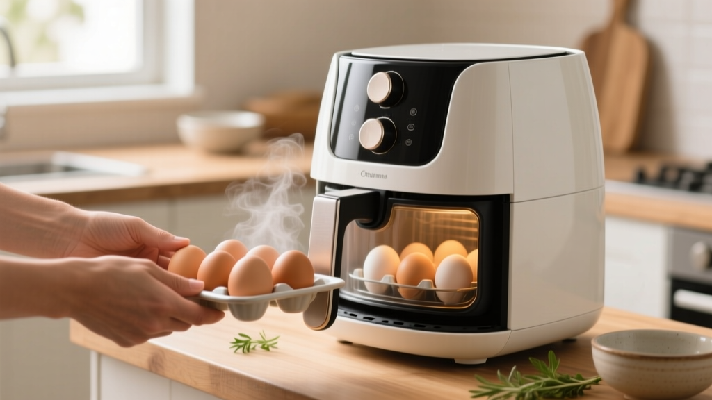 The 'No-Peek' Rule for Air Fryer Hard-Boiled Eggs: How Sk...