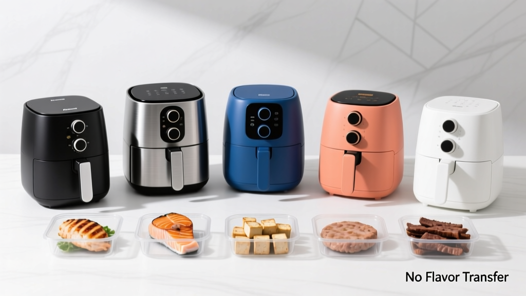 Air Fryer for Meal Prep Sundays: Batch-Cooking 5 Proteins...