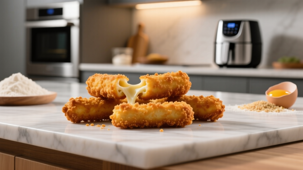 Air Fryer 'Mozzarella Sticks' That Don’t Leak Cheese (The...