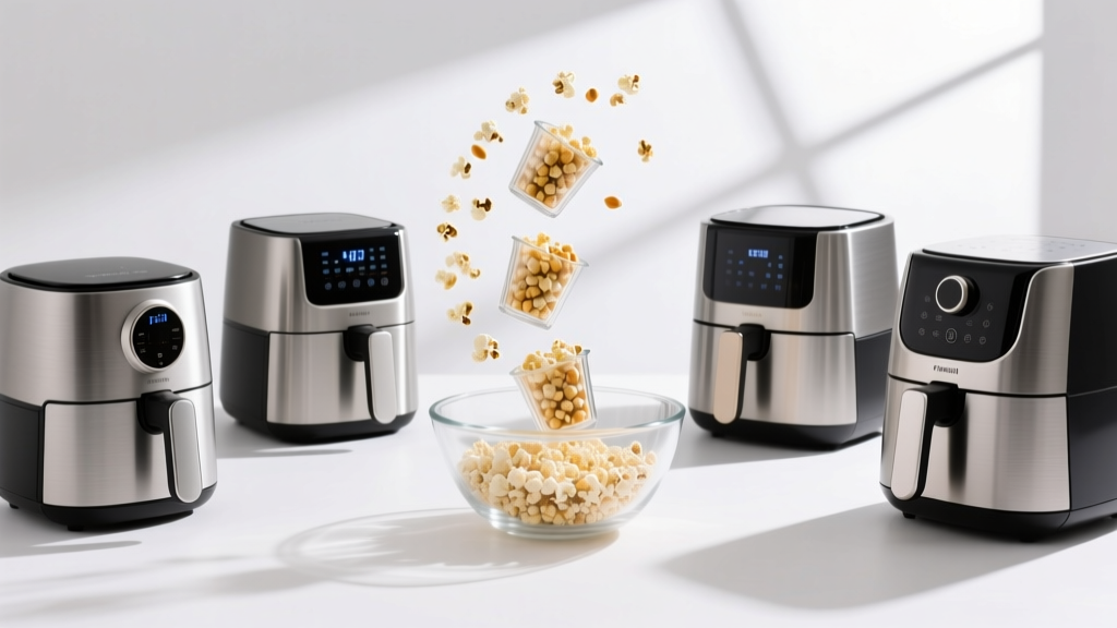 Air Fryer Popcorn: Why ⅓ Cup Kernels Is the Goldilocks Am...