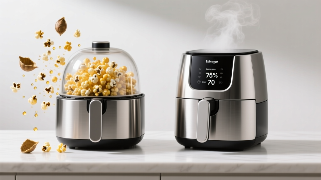 Air Fryer Popcorn: Kernel Variety Test (Yellow Dent vs. W...