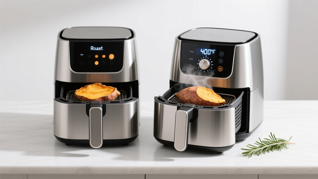 Air Fryer ‘Roast’ Preset vs. Custom 360°F for Sweet Potat...