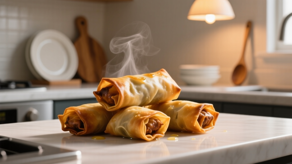 How to Air Fry Store-Bought Spring Rolls Without Explodin...
