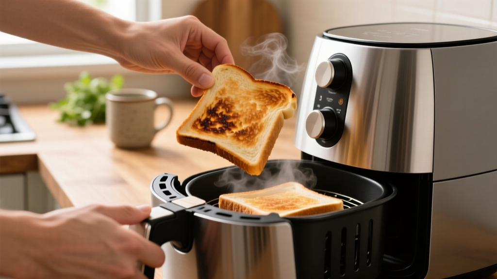 Why Air Fryer Toast Gets Burnt Edges but Soggy Center — A...