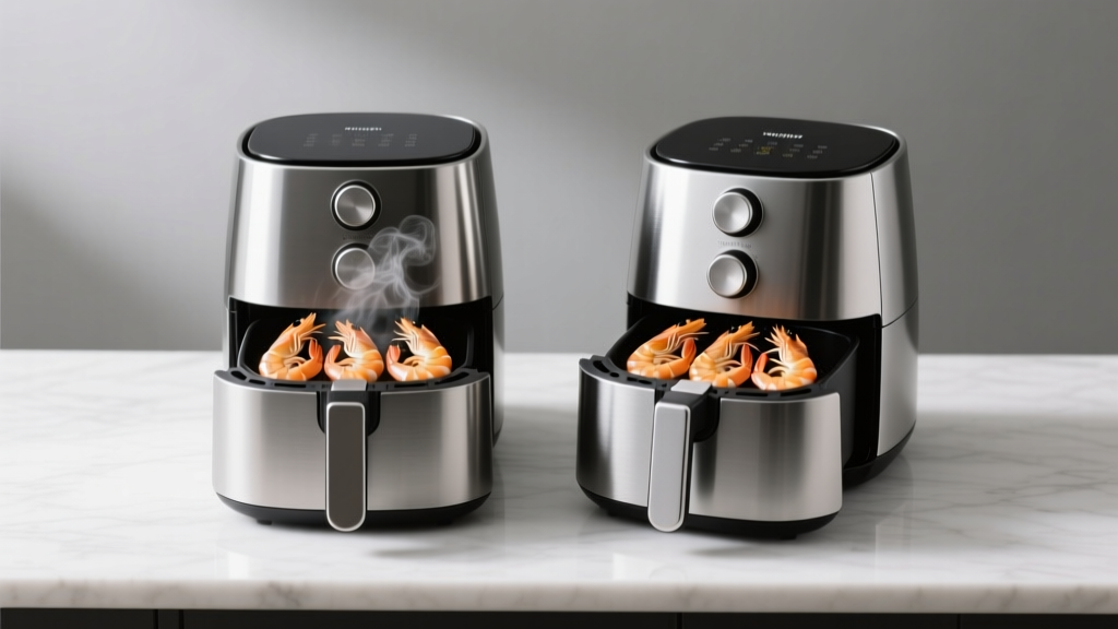 Air Fryer vs. Broiler-Broiled Shrimp: Tail Curl Degree & ...