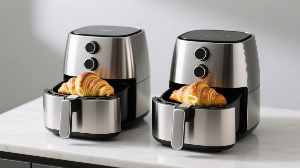 Air Fryer vs. Microwave-Restored Croissants: Lamination I...