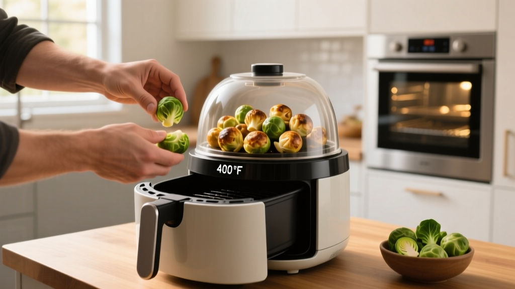 Air Fryer vs. Oven-Roasted Brussels Sprouts: A Side-by-Si...