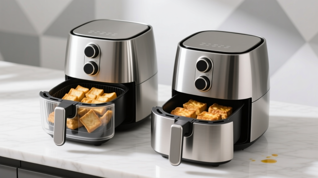 Air Fryer vs. Stovetop Crispy Tofu: Surface Area Coverage...