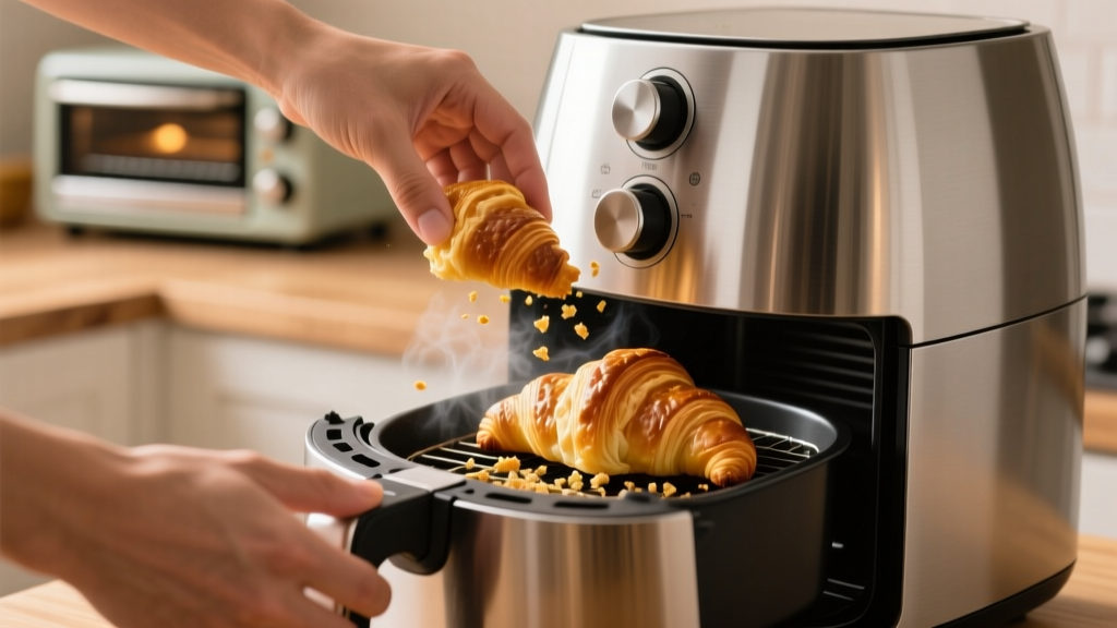 Air Fryer vs. Toaster Oven for Reheating Croissants: A Si...