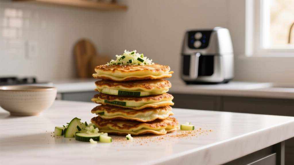 Air Fryer 'Zucchini Fritters' That Hold Together Without ...