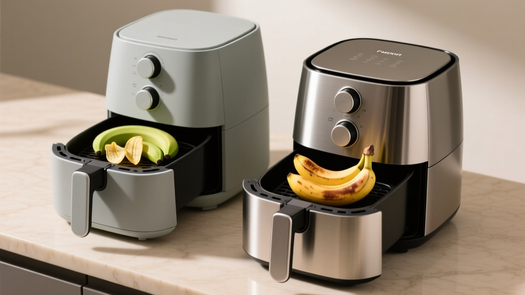 Air Fryer Banana Chips: Green vs. Ripe Bananas — Fructose...