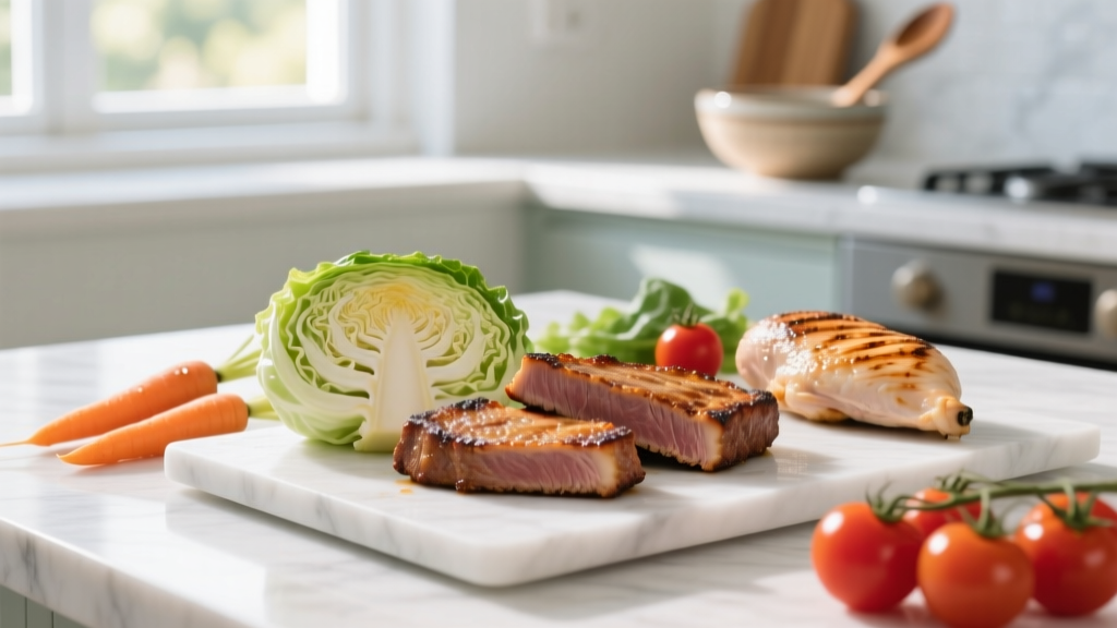 Air-Fried Cabbage Steaks: Core Thickness, Salt Timing, an...