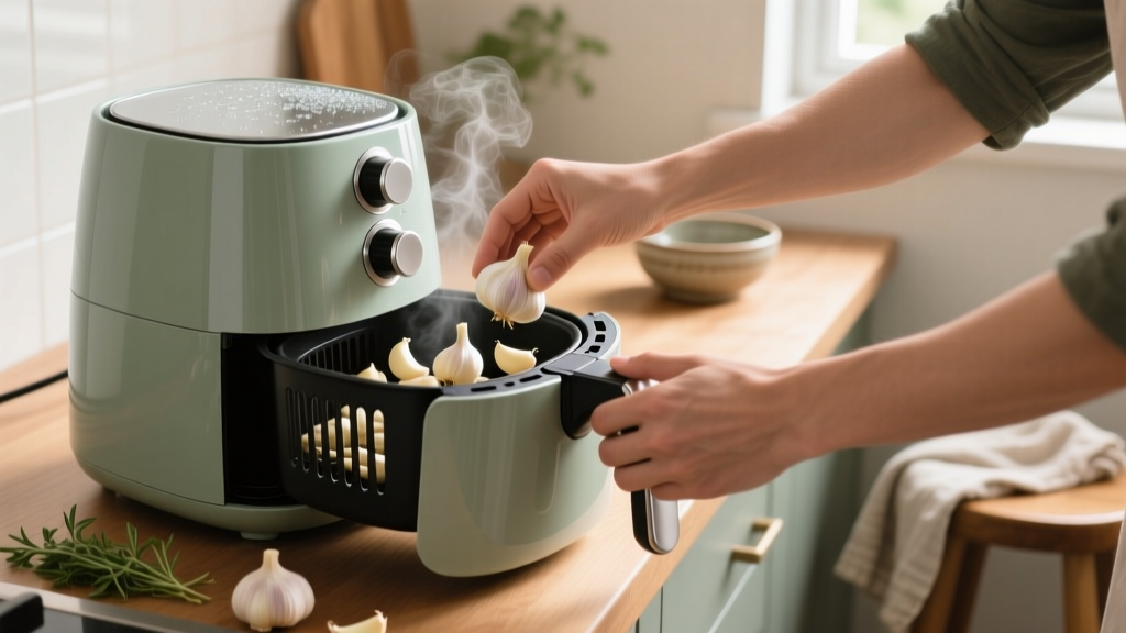 The 'Cold Start' Method for Air Fryer Roast Garlic: Why S...