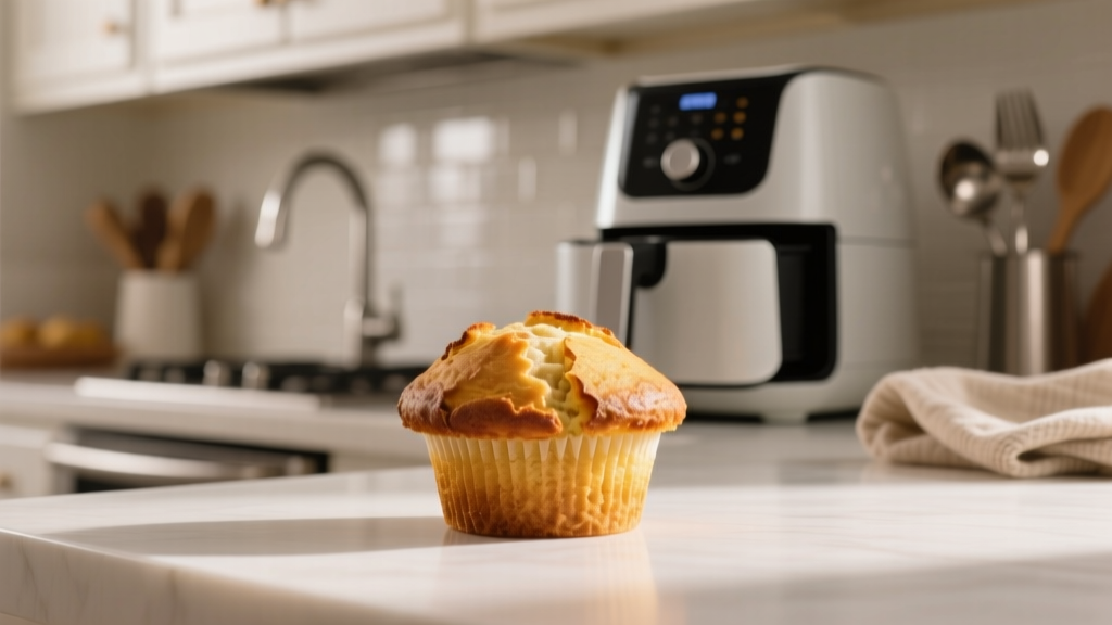 Air Fryer ‘Crisp-Crust’ Cornbread Muffins: 18-Minute, No-...