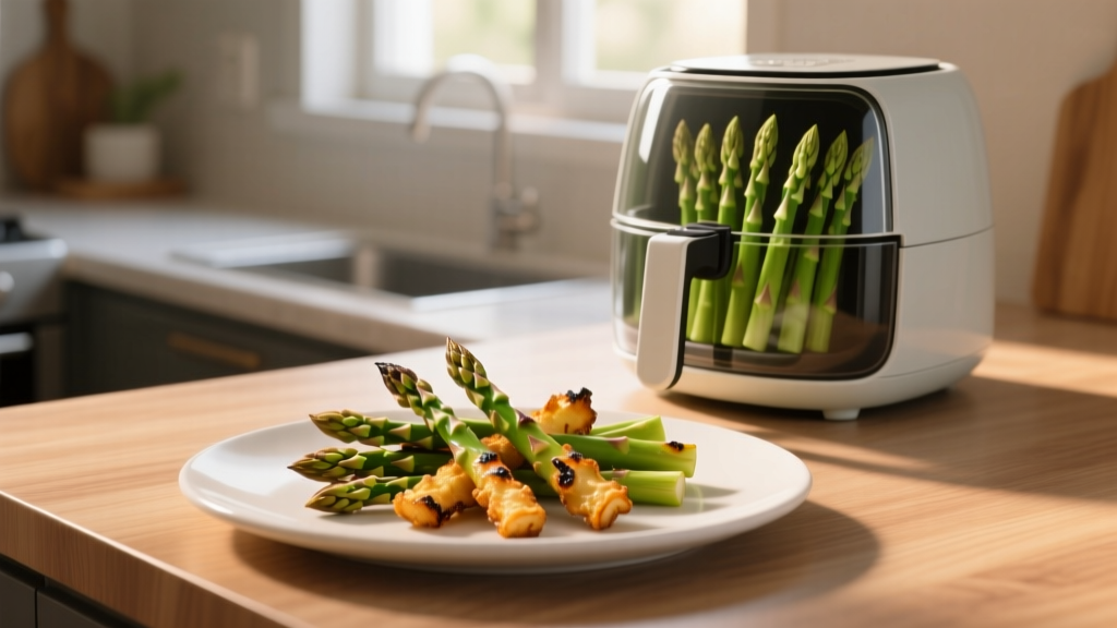 Air Fryer ‘Crisp-Tip’ Asparagus: 8-Minute, No-Oil, Perfec...