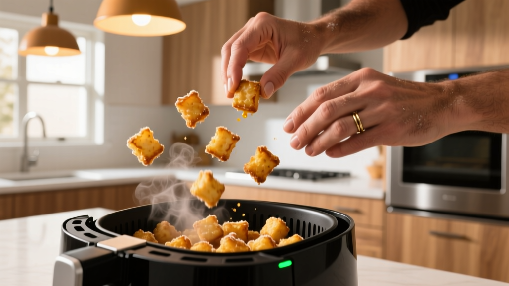 How to Cook Perfectly Crispy Frozen Tater Tots in 9 Minut...
