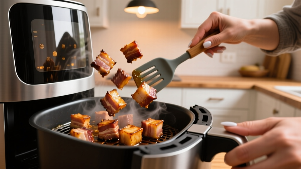 How to Cook Crispy Air-Fried Pork Belly Cubes: 3-Stage Te...