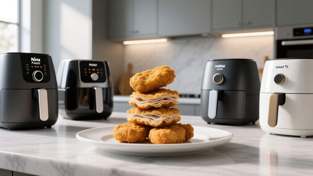 Air Fryer Frozen Chicken Nuggets: The 'Crisp Layer Stack'...