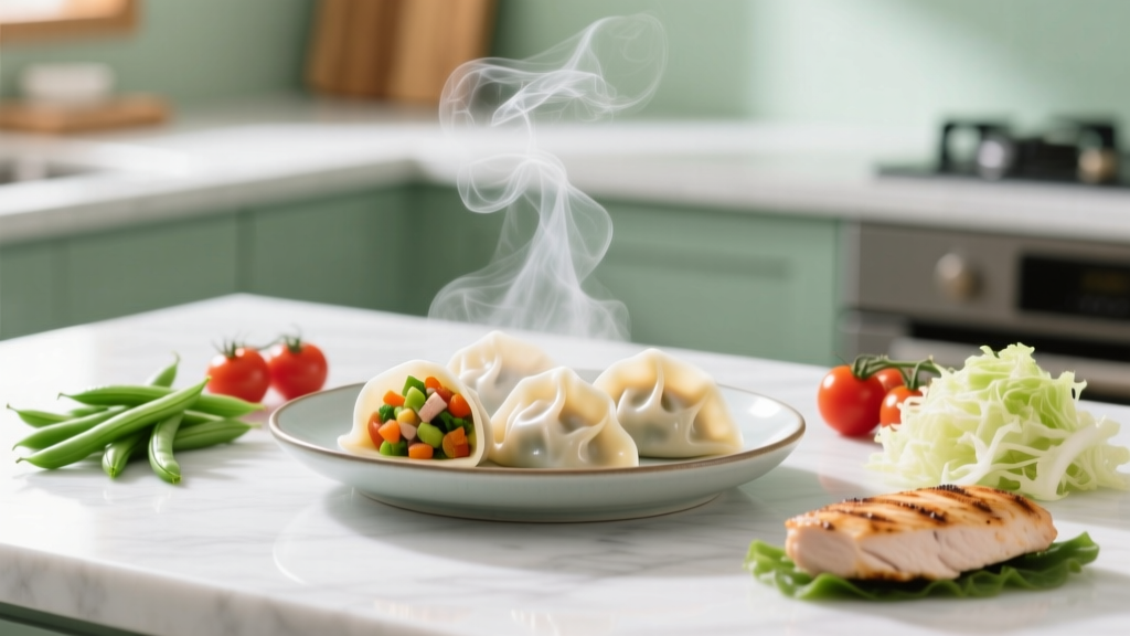 Air-Frying Frozen Dumplings: The Steam-Vent Prick Techniq...