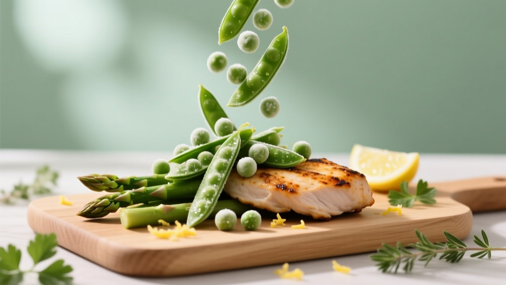 Air-Frying Frozen Peas for Stir-Fry: The 3-Minute Flash-C...