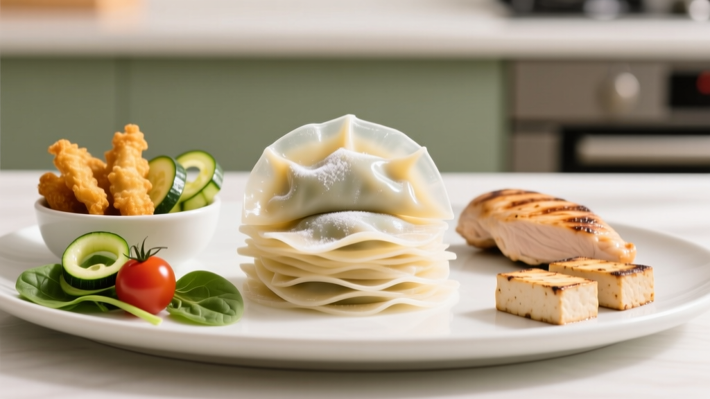 Air-Fried Frozen Wonton Skins for DIY Dumpling Wrappers: ...