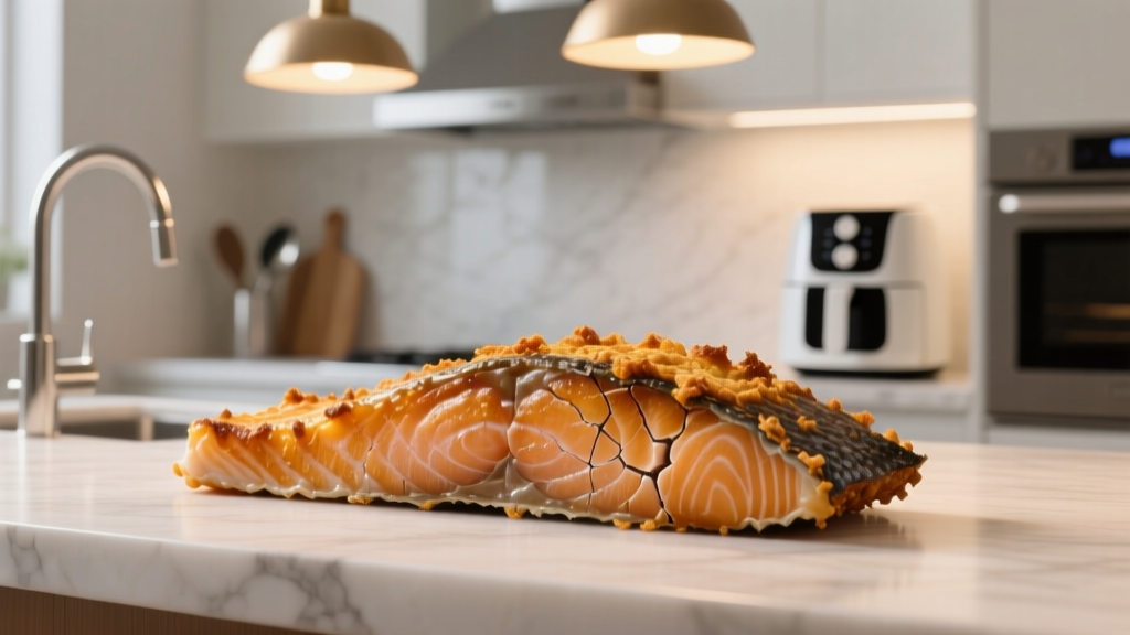 The 3-Minute Air Fryer ‘No-Flip’ Salmon Skin Crackling Te...