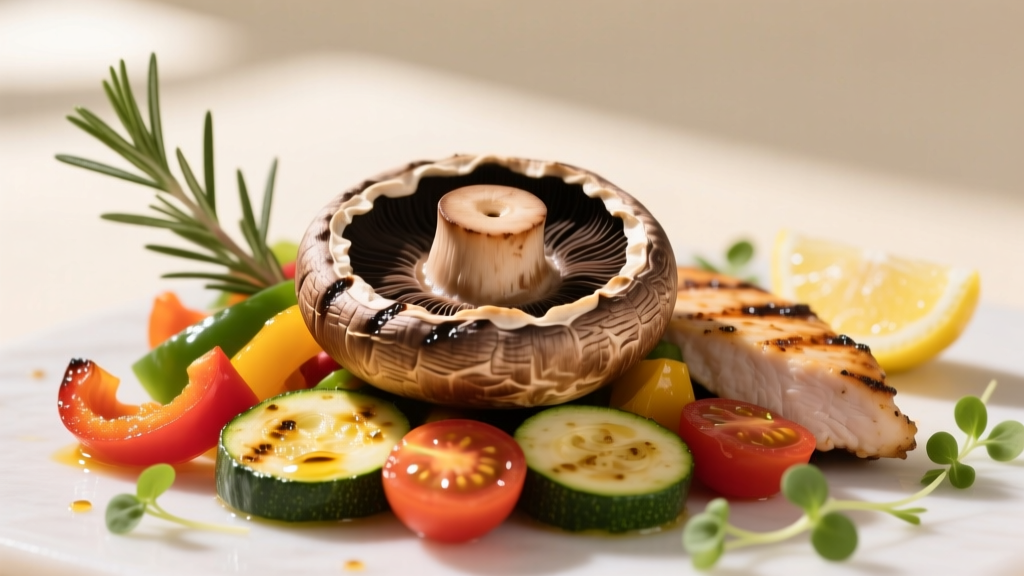Air-Frying Portobello Caps for ‘Burger’ Use: The 3-Minute...