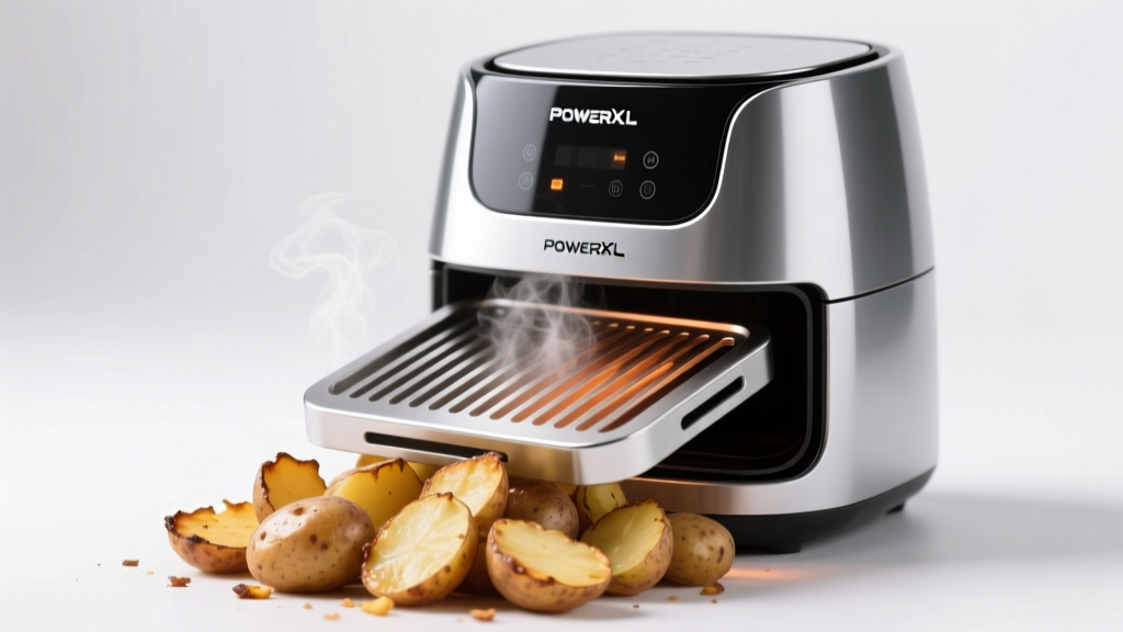 How I Cooked Crispy Smashed Potatoes in My PowerXL Grill ...