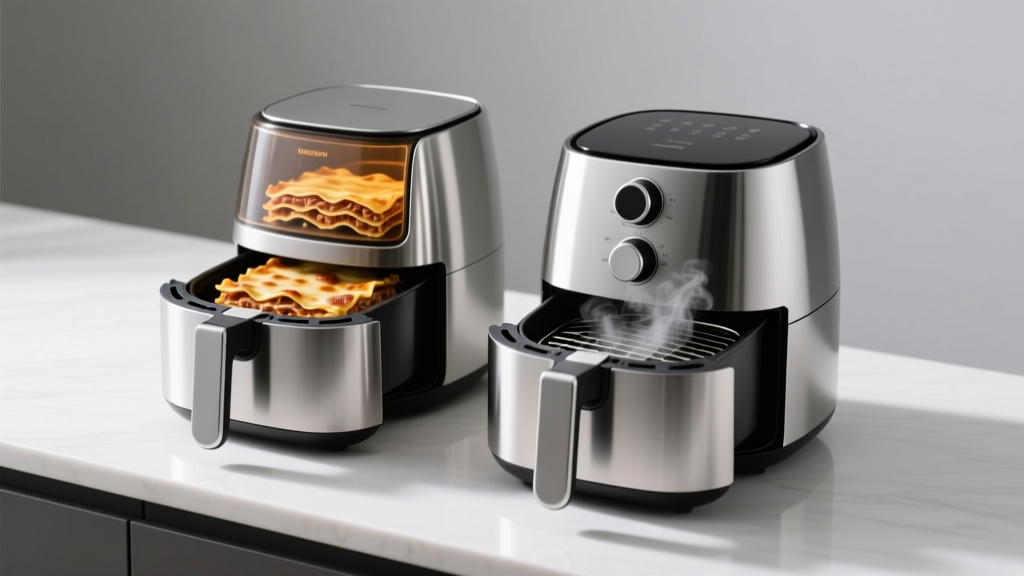 Reheating Lasagna Sheets: Air Fryer vs. Steamer + Grill P...