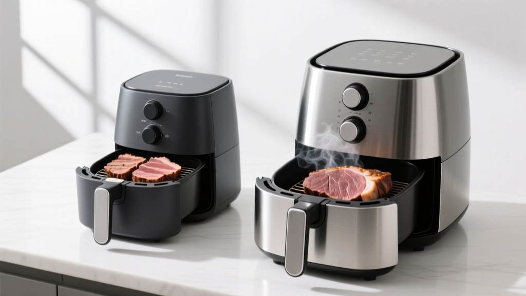 Air Fryer Roast Beef Slices: Deli Thin vs. Homemade ¼" Th...