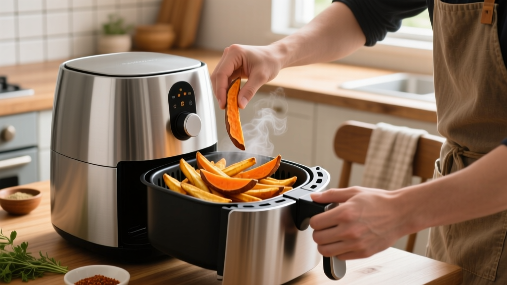 The 15-Second Pre-Soak Hack for Crispy Air-Fried Sweet Po...