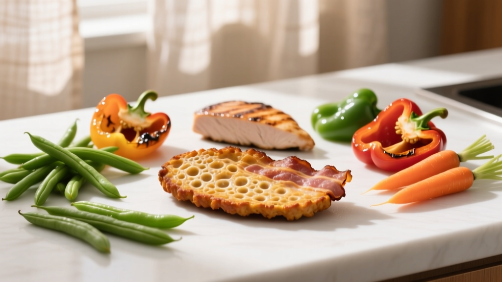 Air-Fried Tempeh Bacon Strips: Fermentation Age Impact on...