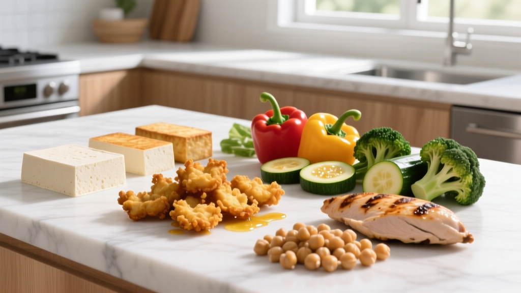 Air-Frying Tofu for Stir-Fries: Pressed vs. Frozen vs. Si...