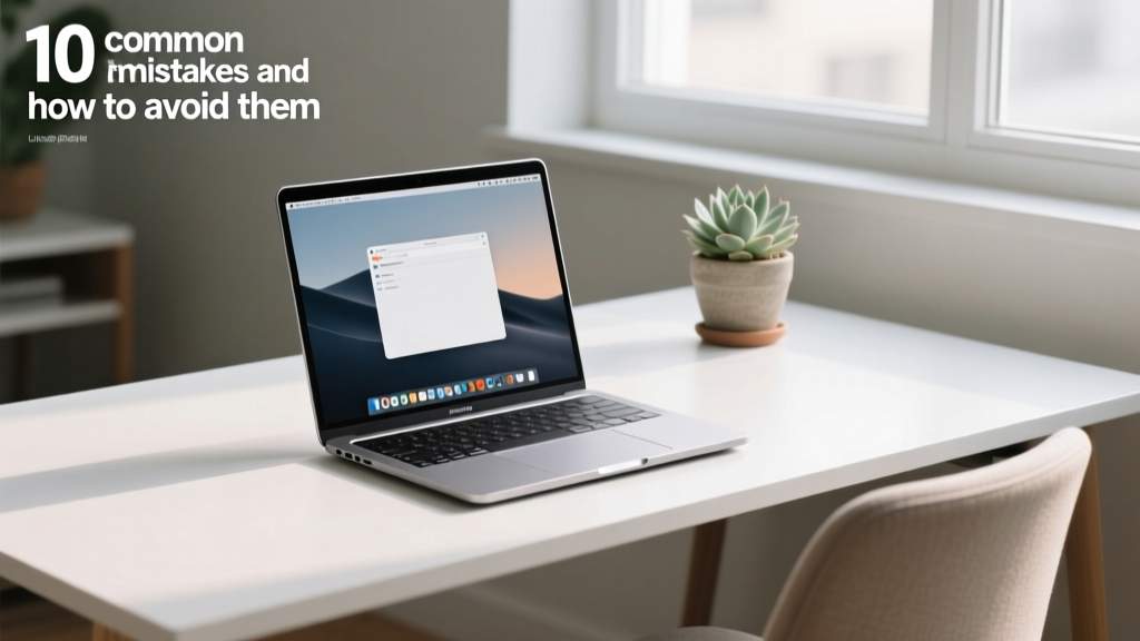10 Common Laptop Mistakes and How to Avoid Them