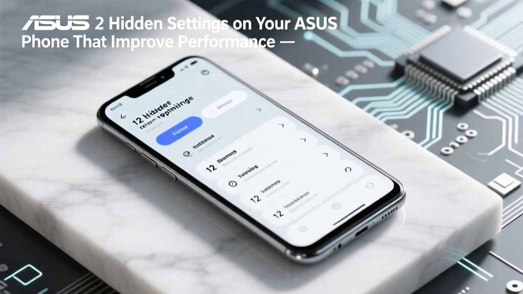 ASUS Phone Hidden Settings for Better Performance