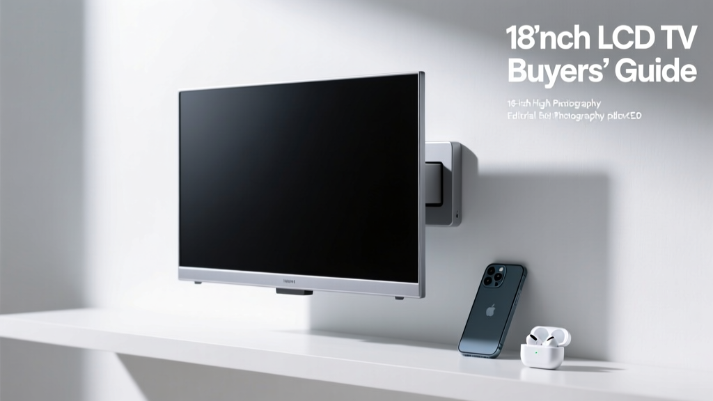 18 Inch LCD TV Buyers: Why 'Compact Smart Practical' Is the Exact Trio You Need for Dorms, RVs, and Tiny Kitchens (Not Just a Gimmick)