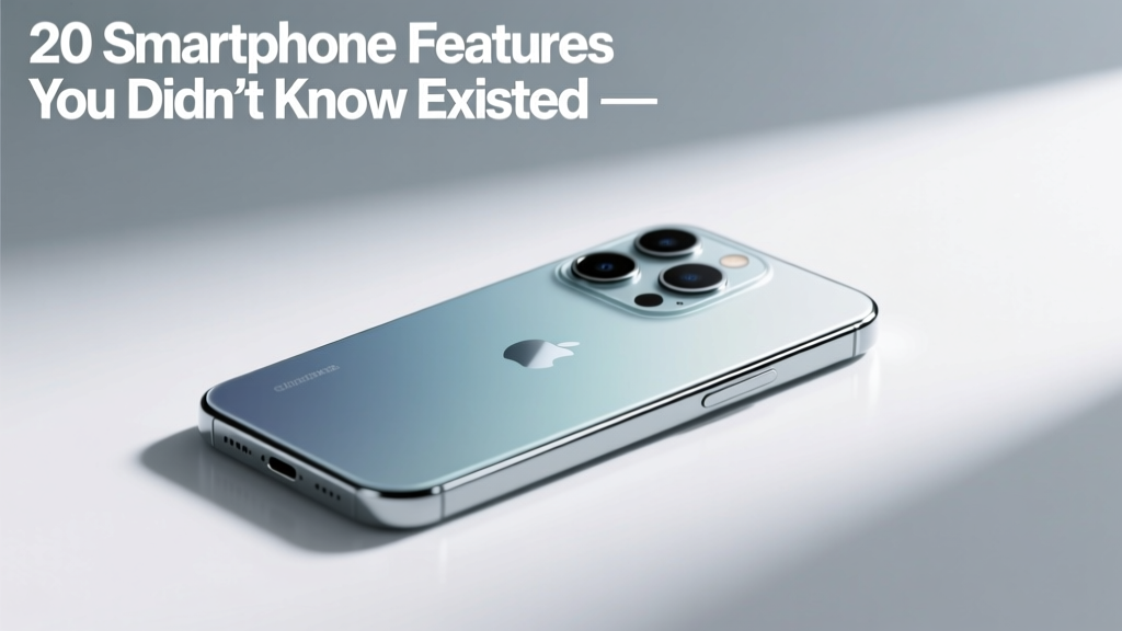 20 Smartphone Features You Didn't Know Existed