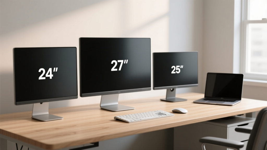 24 vs 27 Inch Monitor: The Exact Desk Depth, Eye Distance & Workflow Test That Reveals Which Size Fits Your Desk Use Case — No Guesswork, Just Measured Reality