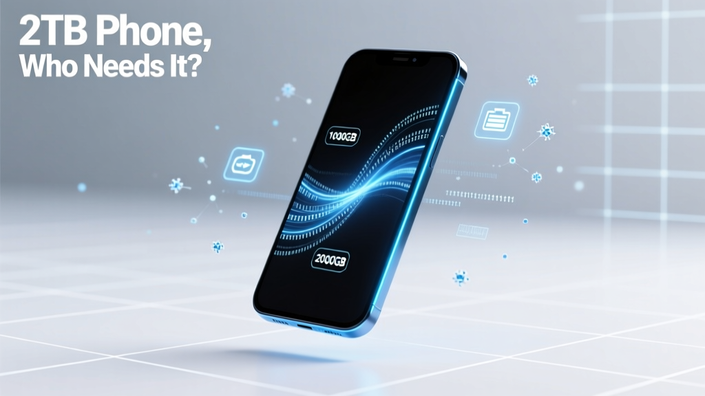 2TB Phone Who Needs It? The Truth About Ultra-High Storage: Who Actually Benefits (and Who’s Wasting $300+ on Empty Gigabytes)