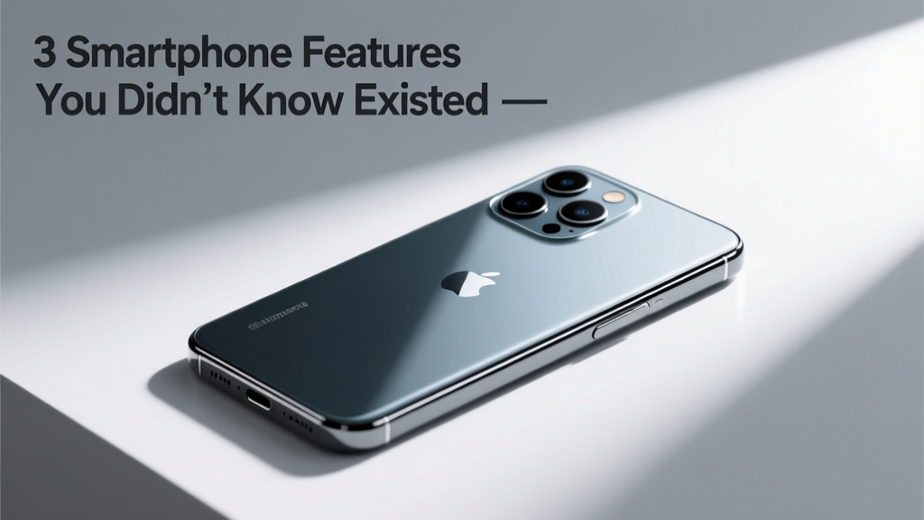 3 Smartphone Features You Didn't Know Existed