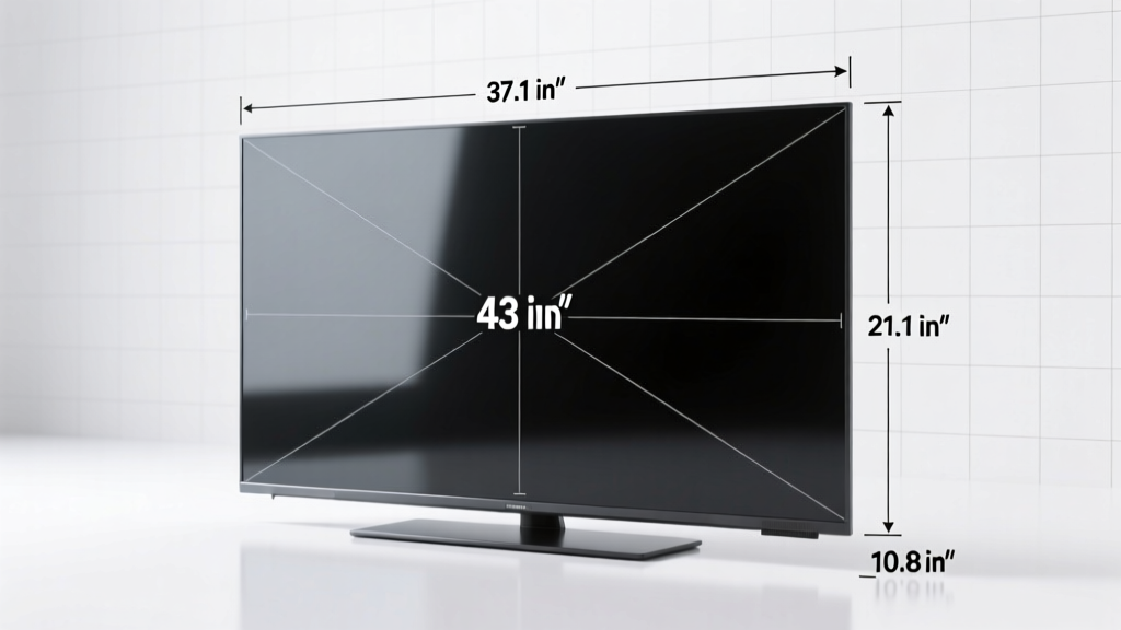 43 Inch TV Dimensions Exact Width Height Depth: The Real Measurements You Need Before Mounting (Not the Box Specs!)