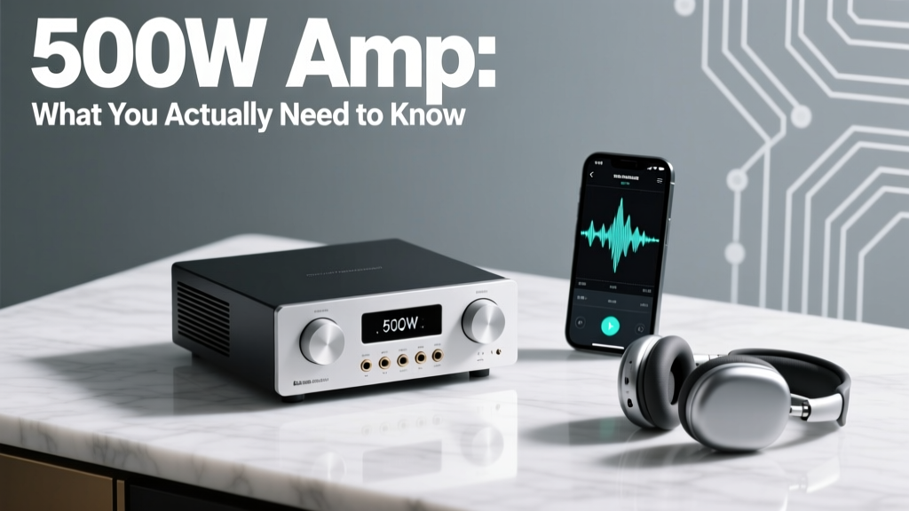 500W Amp What You Actually Need To Know: 7 Truths That Stop You From Overpaying, Underpowering, or Blowing Your Speakers (Backed by Audio Engineering Standards)